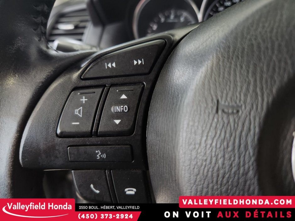 Mazda CX-5 GT CUIR TOIT OUVRANT MAGS SIÈGES CHAUFFANTS BLUETOOTH 2015-18