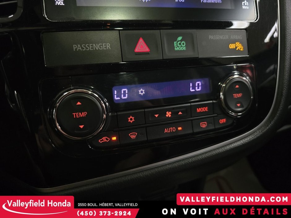 2018 Mitsubishi Outlander PHEV 35 KILOMETRES AUTONOMIE ELECTRIQUE-21