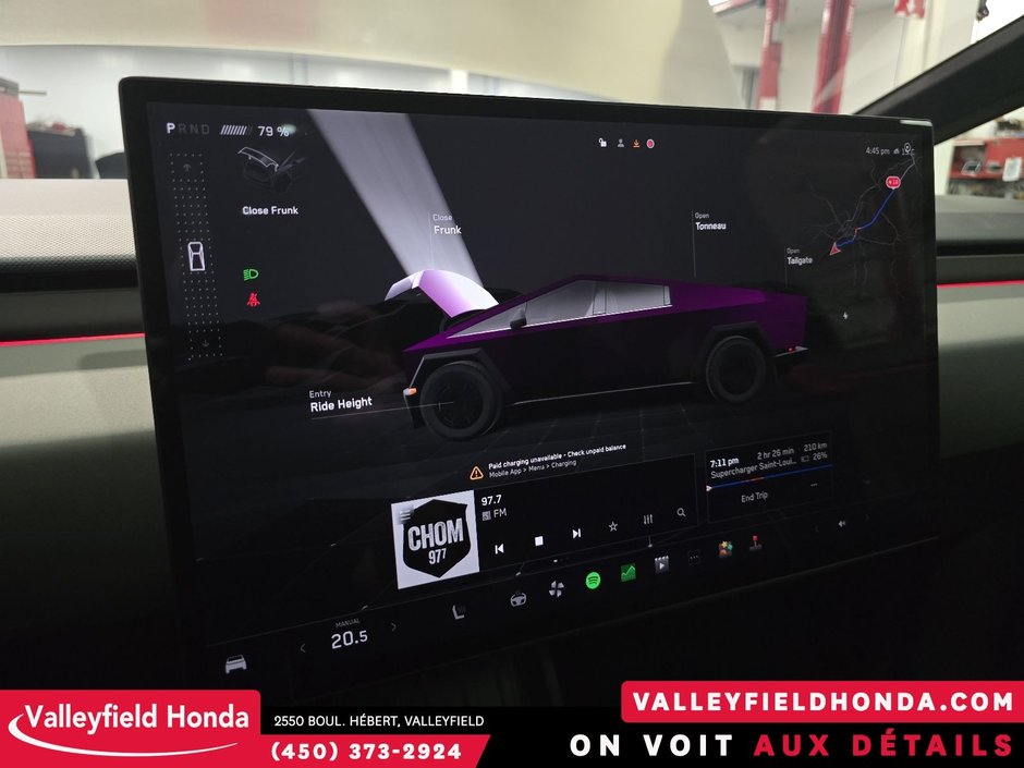 2025 Tesla Cybertruck AWD - IMPECCABLE NEUF-23