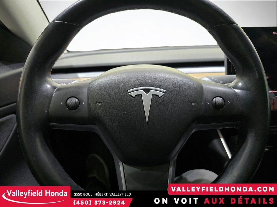 Tesla MODEL 3 STANDARD RANGE 350KM CUIR CHAUFFANT NAVIGATION +++ 2019-16