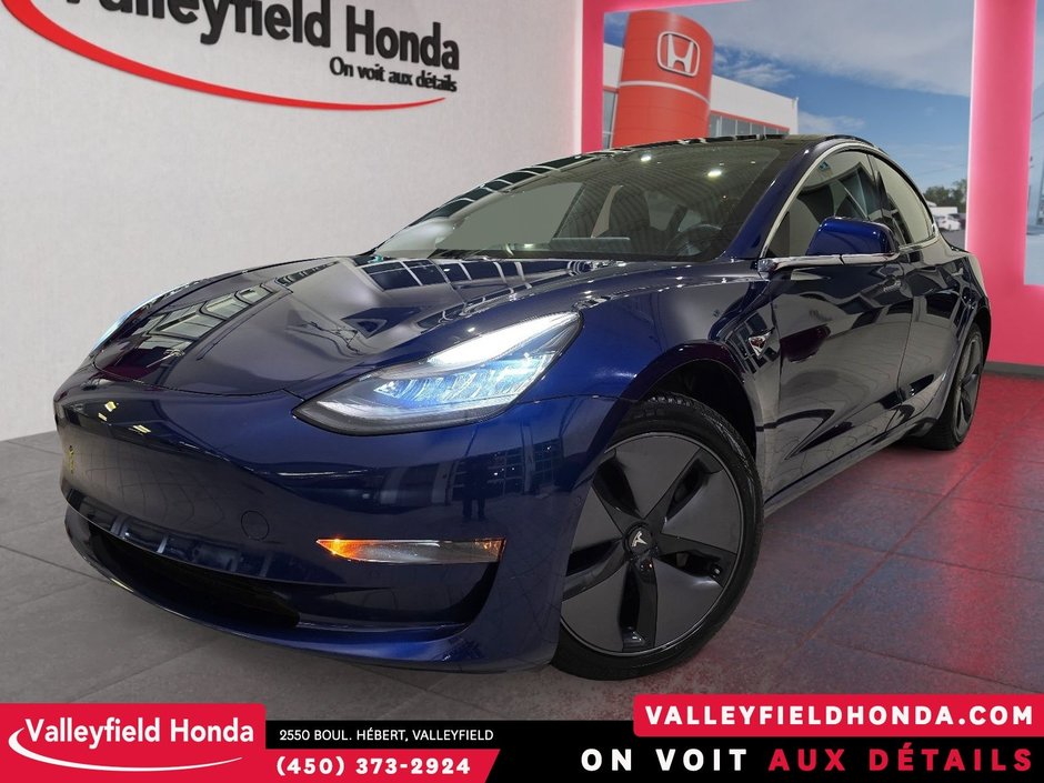 Tesla MODEL 3 STANDARD RANGE 350KM CUIR CHAUFFANT NAVIGATION +++ 2019-0