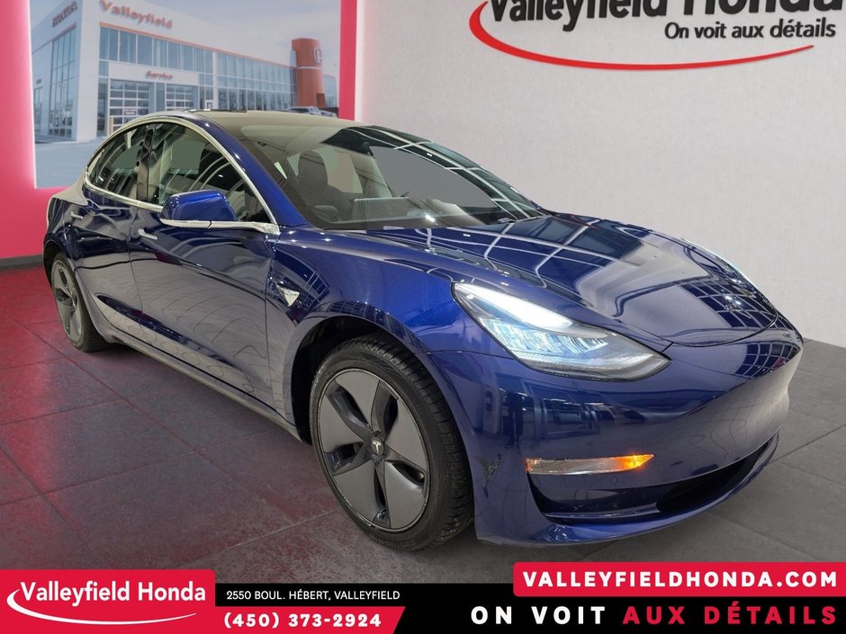 Tesla MODEL 3 STANDARD RANGE 350KM CUIR CHAUFFANT NAVIGATION +++ 2019-2