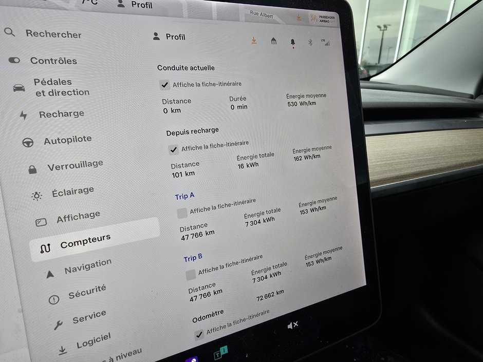 Tesla MODEL 3 STANDARD RANGE 423KM AUTONOMIE MAGS SGS CHAUFFANTS 2021-11