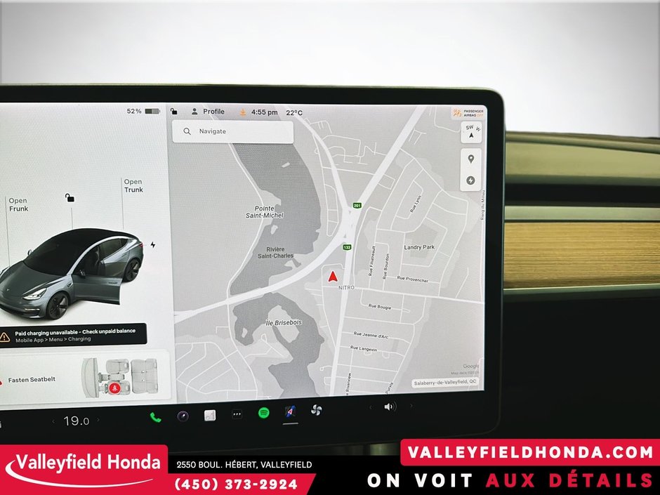2021 Tesla MODEL 3 Long Range Long Range 584KM CUIR CHAUFFANT VOLANT-26