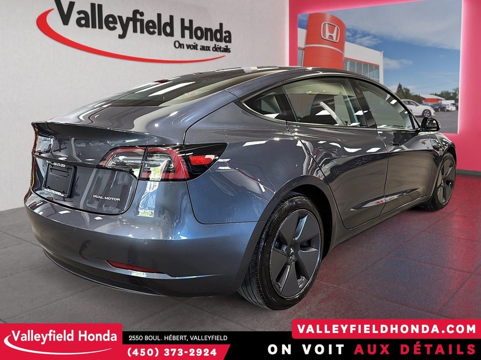 2021 Tesla MODEL 3 Long Range Long Range 584KM CUIR CHAUFFANT VOLANT-5