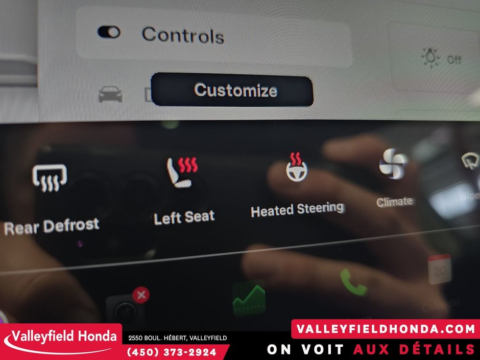 2022 Tesla MODEL 3 Long Range 584KM CUIR CHAUFFANT VOLANT CHAUFFANT-25