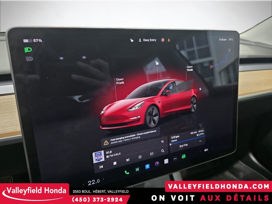 Tesla Model 3 Standard range 430km autonomie 2022-28