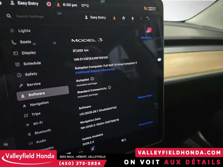 Tesla Model 3 Standard range 430km autonomie 2022-20