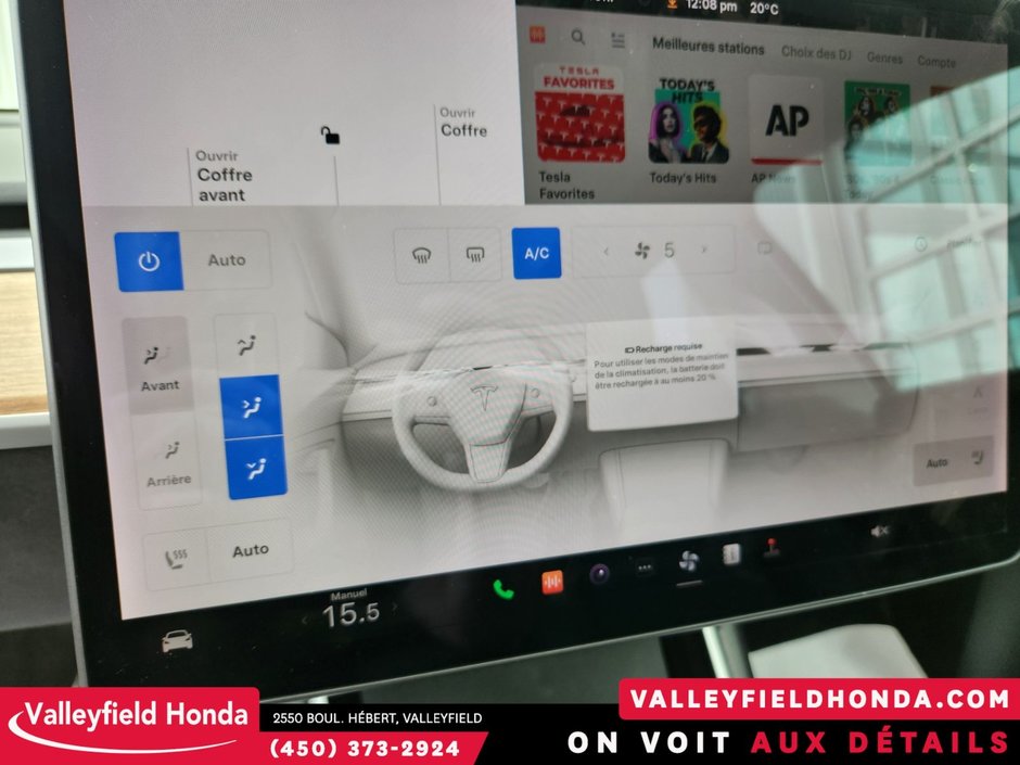 2020 Tesla Model Y LONG RANGE 507 KM AUTONOMIE AUTOPILOT TOIT NAVI-18