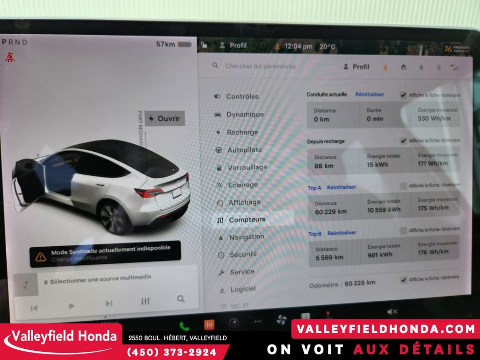 Tesla Model Y LONG RANGE 507 KM AUTONOMIE AUTOPILOT TOIT NAVI 2020-20