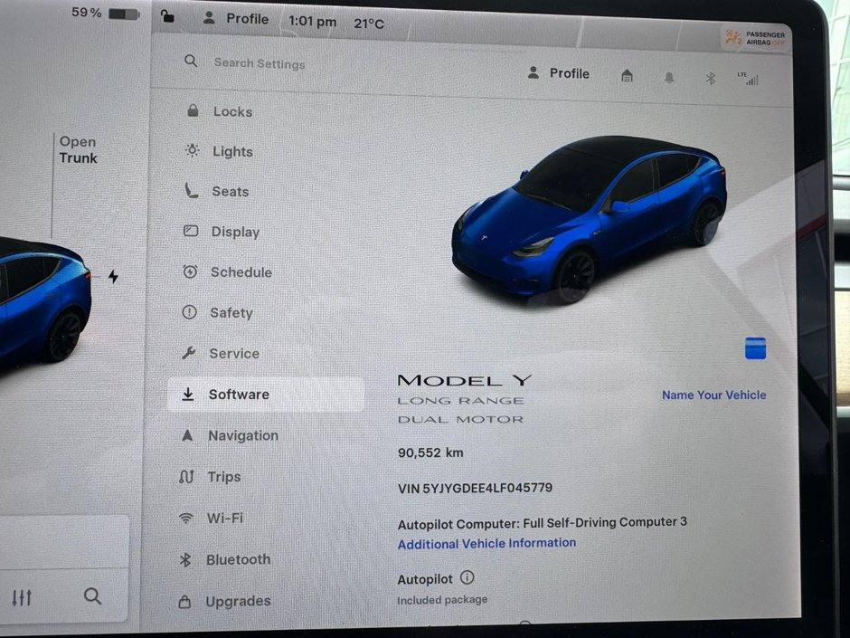 2020 Tesla Model Y Long Range AWD 509KM Autonomie-11