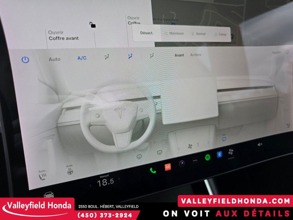 Tesla Model Y Standard Range 393 KM CUIR MOONROOF SIÈGES CHAUF. 2021-21