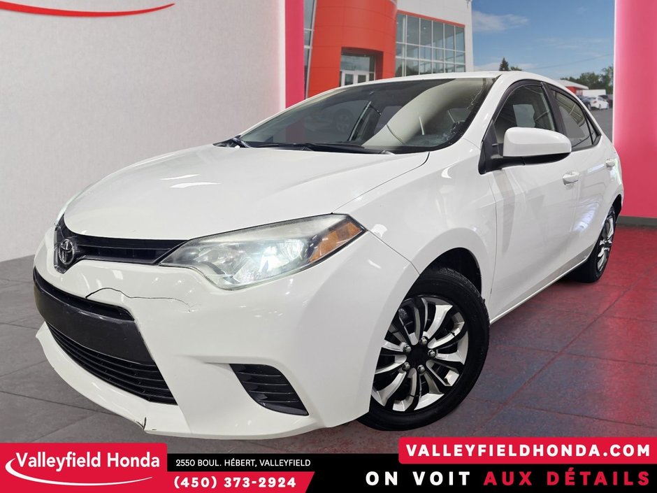 Toyota Corolla LE SIÈGES CHAUFFANTS CRUISE CAMERA RECUL 2015-0