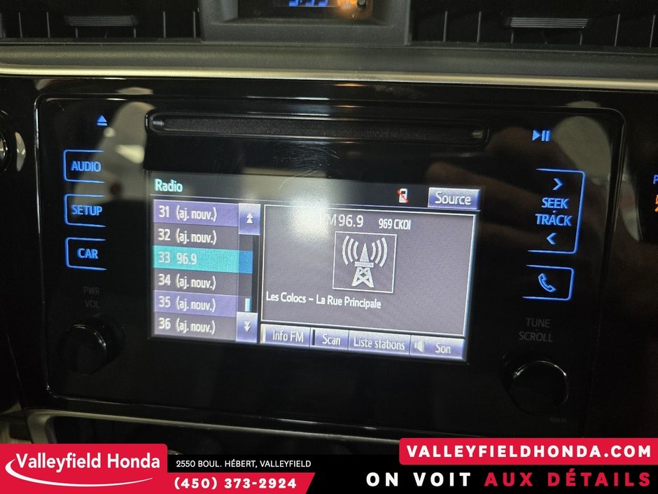 2018 Toyota Corolla MANUEL CRUISE CONTROL DÉMARREUR-23