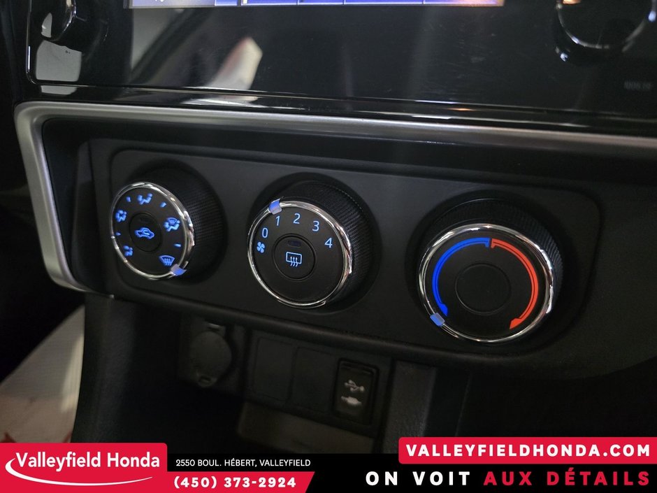 2018 Toyota Corolla MANUEL CRUISE CONTROL DÉMARREUR-18