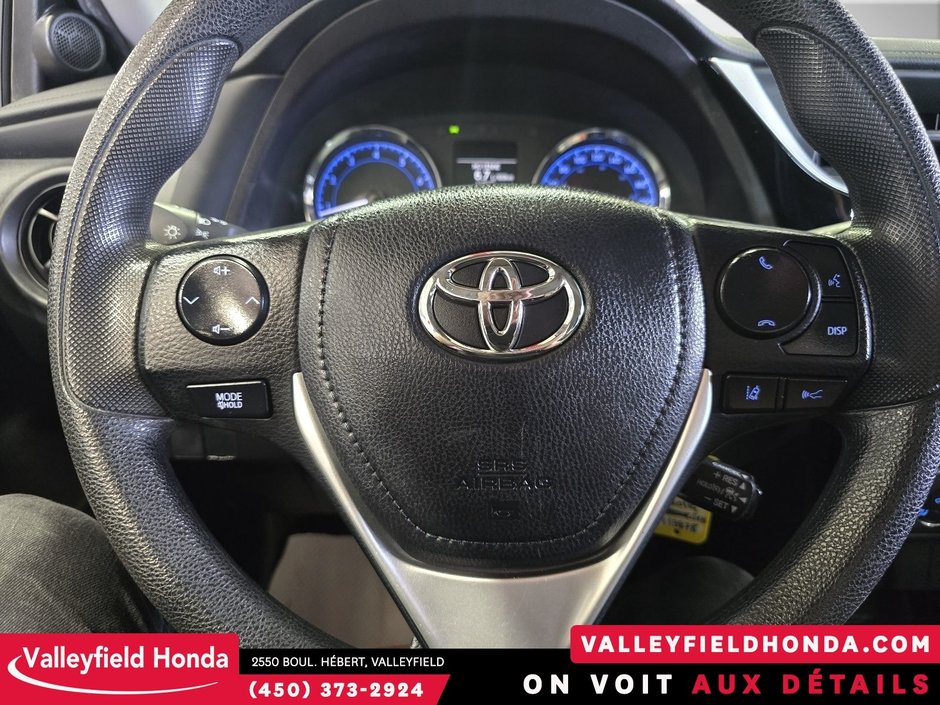 2018 Toyota Corolla MANUEL CRUISE CONTROL DÉMARREUR-14