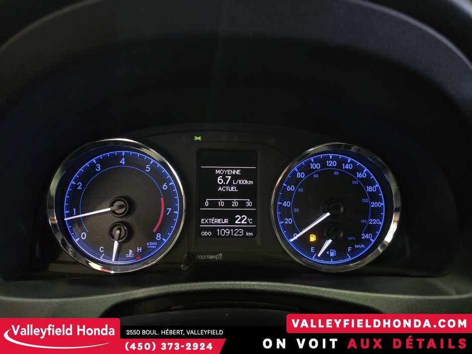 2018 Toyota Corolla MANUEL CRUISE CONTROL DÉMARREUR-20
