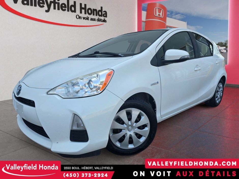 2014 Toyota Prius C 3.8L/100 GROUPE ÉLECTRIQUE - BLUETOOTH - CRUISE-0