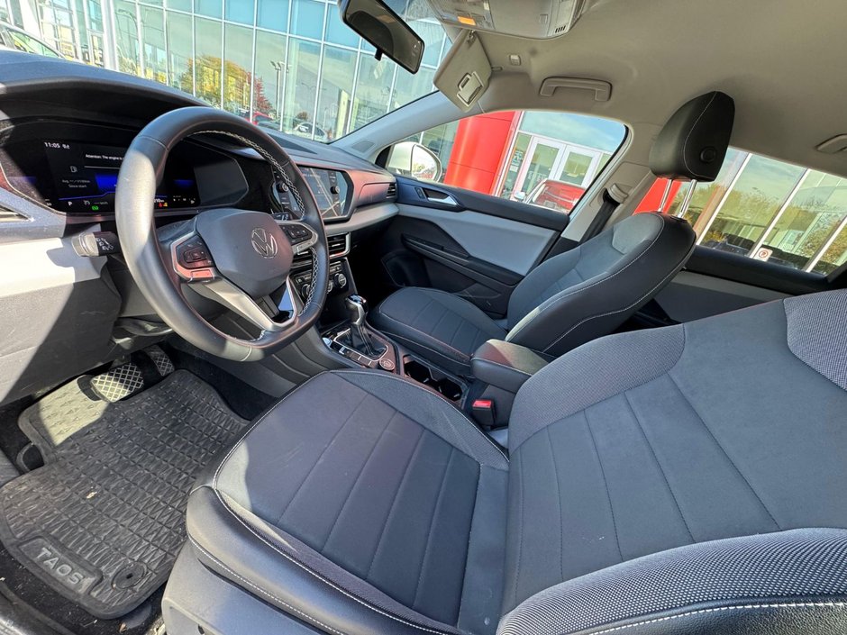 2022 Volkswagen Taos Comfortline AWD+BANC CHAUFFANTS+CARPLAY-8