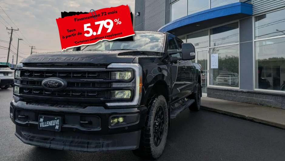 Ford Super Duty F-350 SRW LARIAT  HAUT NIVEAU Ensemble DÉCOR NOIR 2024 à Matane, Québec