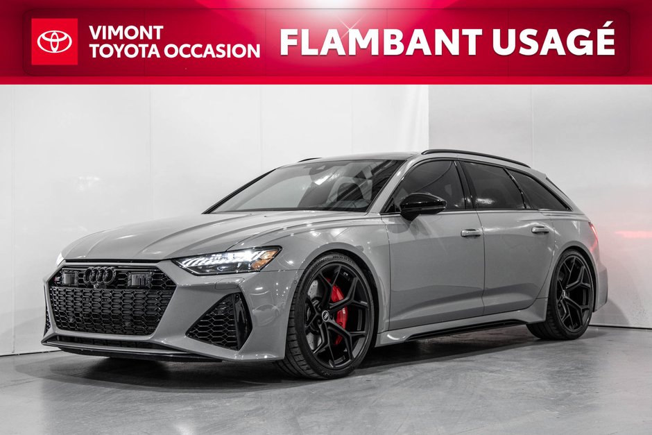 2024 Audi RS 6 Avant PERFORMANCE / 621CH / V8 4.0L / QUATTRO ++++-0