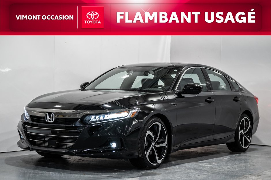 Honda Accord Sedan SPORT / 1.5L / CUIR / TOIT OUVRANT / APPLE CARPLAY 2022-0