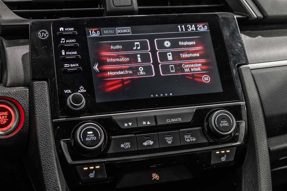 2020 Honda Civic Berline EX/APPLE CARPLAY/TOIT OUVRANT/CAMÉRA DE RECUL++-22