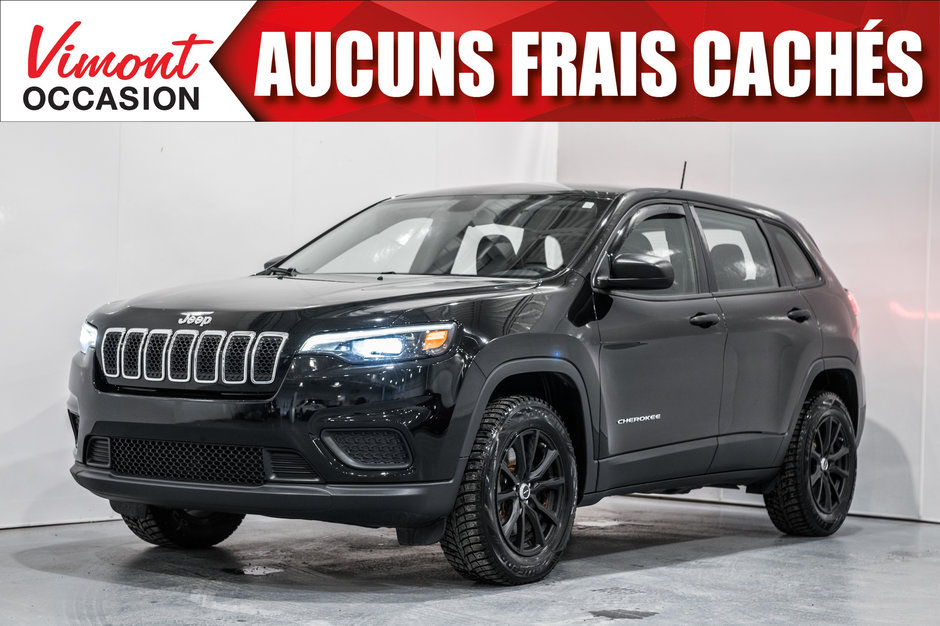 Jeep Cherokee 2019+SPORT+4X4+MAGS+GARANTIE DISPONIBLE+++ 2019-0