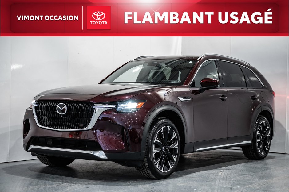 Mazda CX-90 PHEV GT / CUIR / APPLE CARPLAY / CAMÉRA 360 / TOIT PANO 2025-0