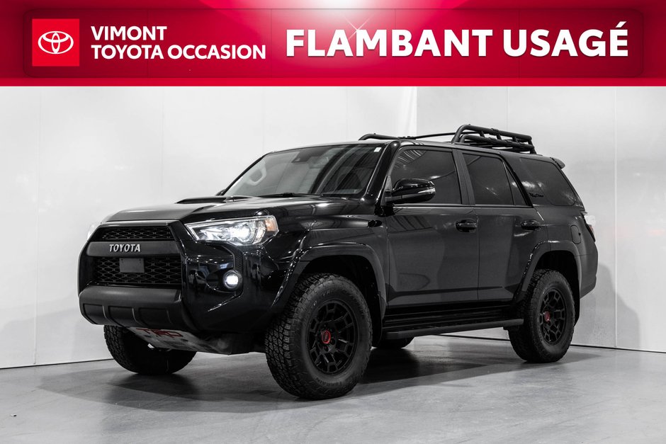 2021 Toyota 4Runner TRD PRO / CUIR / APPLE CARPLAY / TOIT OUVRANT +++-0