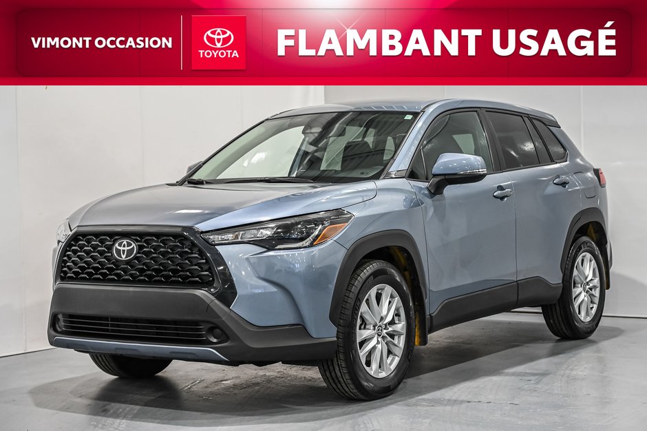 2023 Toyota Corolla Cross LE+FWD+SIÈGES CHAUFFANTS+CAMÉRA+++-0