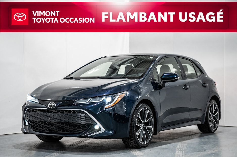 2021 Toyota Corolla Hatchback XSE / CUIR / APPLE CARPLAY / CAMÉRA DE RECUL+++-0