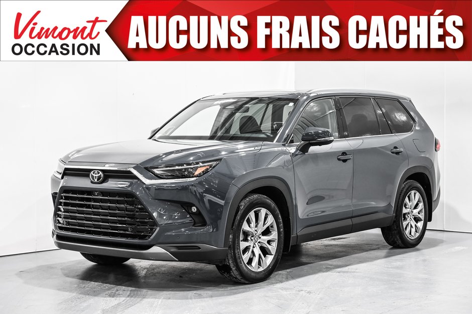 2024 Toyota Grand Highlander LIMITED / HYBRIDE / APPLE CARPLAY / CUIR / JBL +++-0