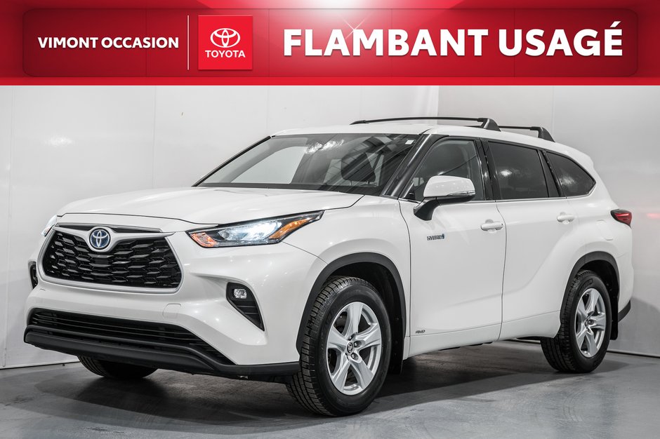 Toyota Highlander Hybrid LE/HYBRIDE/AWD/APPLE CARPLAY/CAMÉRA DE RECUL++ 2021-0
