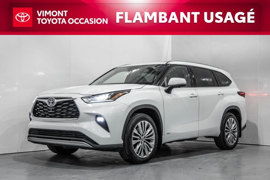2023 Toyota Highlander Hybrid PLATINUM / HYBRIDE / AWD / TOIT PANO / CUIR / JBL-0