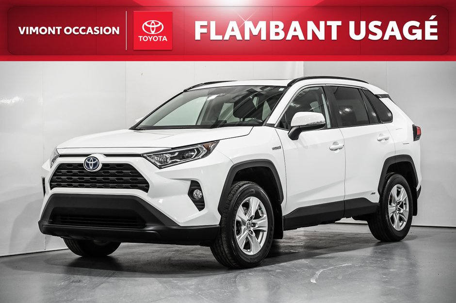 2021 Toyota RAV4 Hybrid XLE/AWD/HYBRIDE/APPLE CARPLAY/TOIT OUVRANT++-0