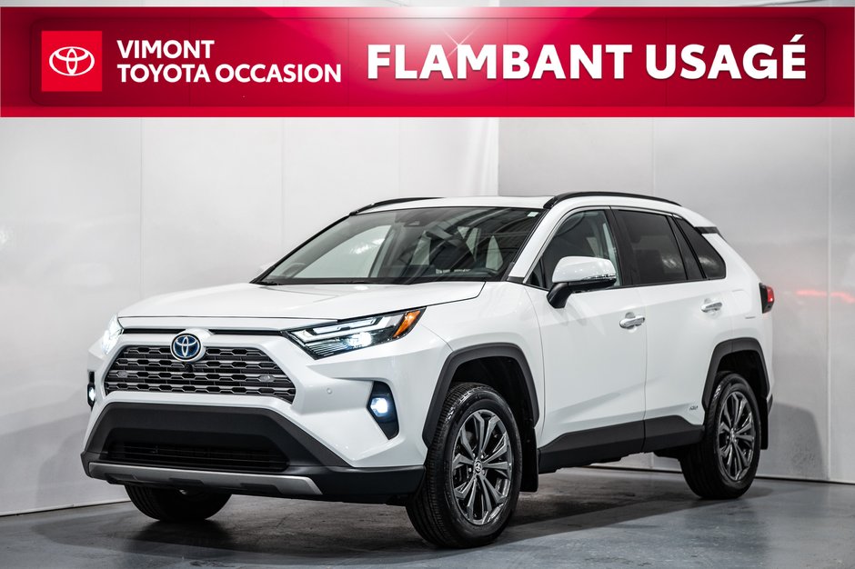 2024 Toyota RAV4 Hybride LIMITED / AWD / HYBRIDE / CUIR / APPLE CARPLAY+++-0