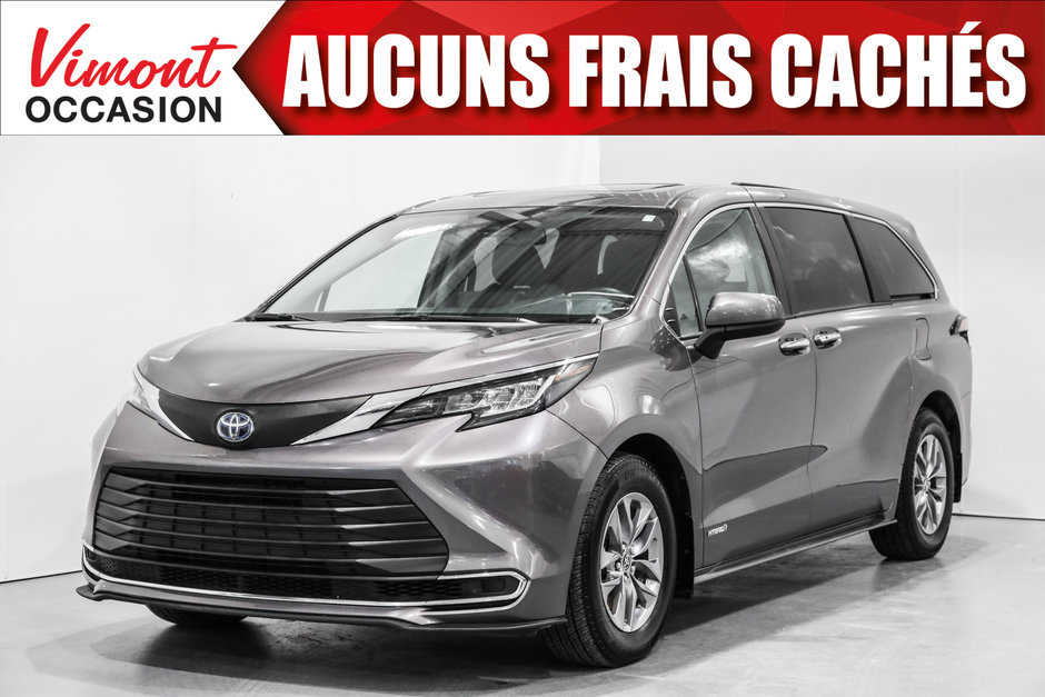 Toyota Sienna 2021+AWD+XLE+CUIR+APPLE CARPLAY+CUIR+MAGS+++ 2021-0