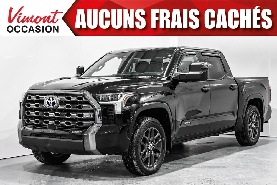 2022 Toyota Tundra Hybrid 2022 / Platinum / Hybrid / CREWMAX +++-0