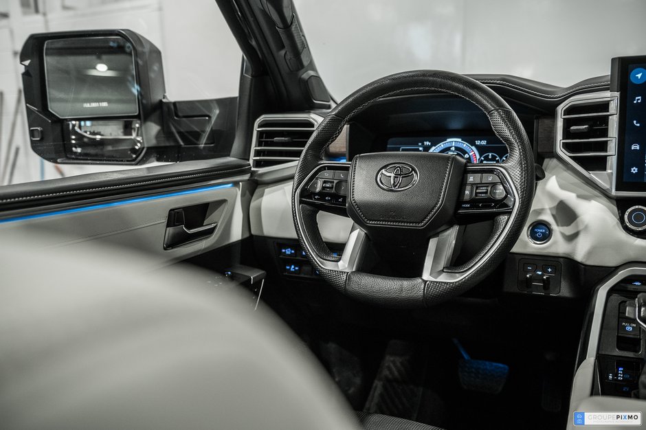 Toyota Tundra Hybrid CAPSTONE HYBRIDE/CUIR/APPLE CARPLAY/TOIT OUVRANT++ 2023-34