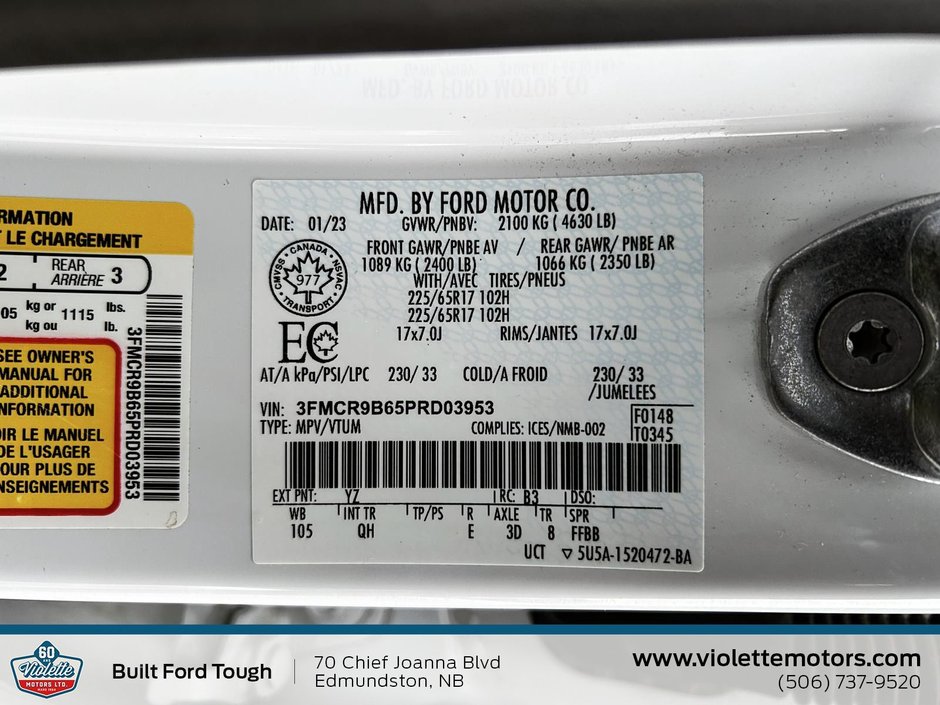 2023 Ford Bronco Sport Big Bend