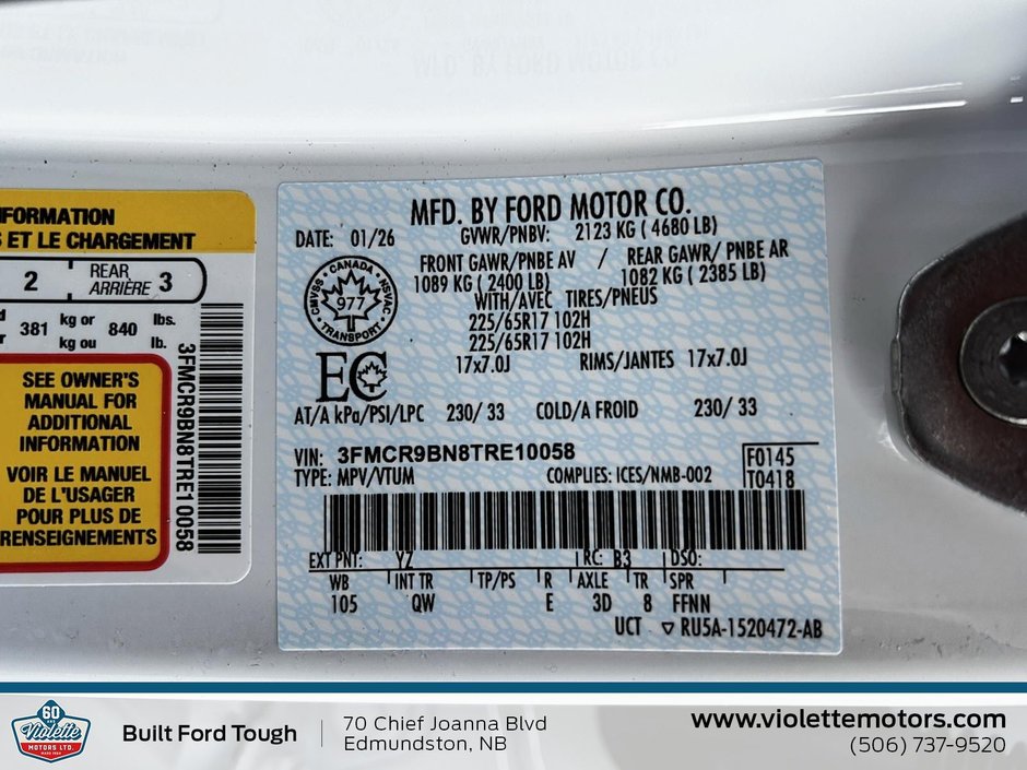 2026 Ford Bronco Sport Big Bend