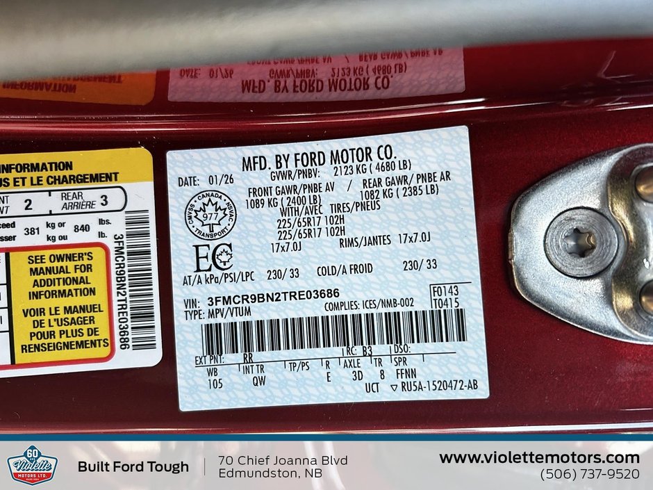 2026 Ford Bronco Sport Big Bend