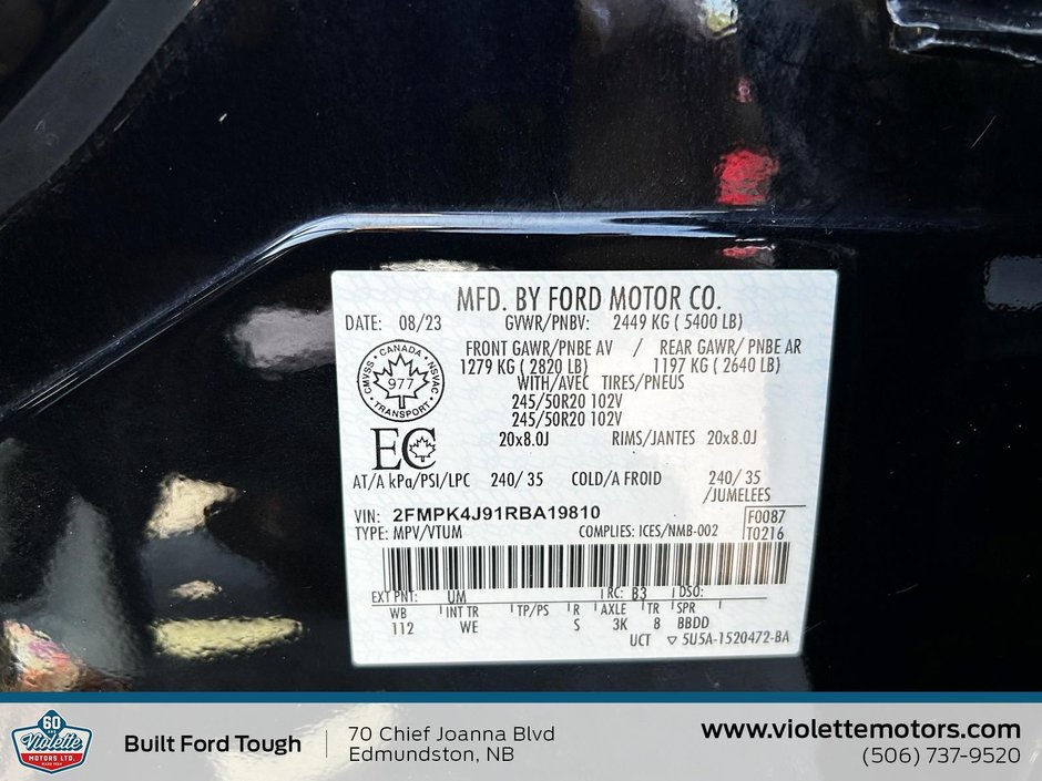 2024 Ford Edge ST Line