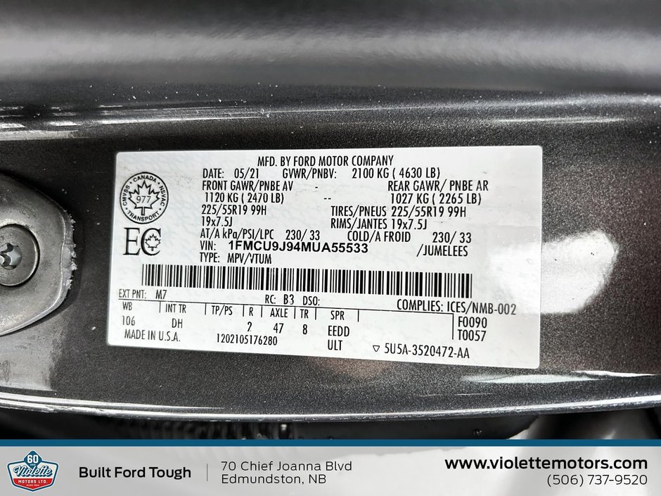 2021 Ford Escape Titanium