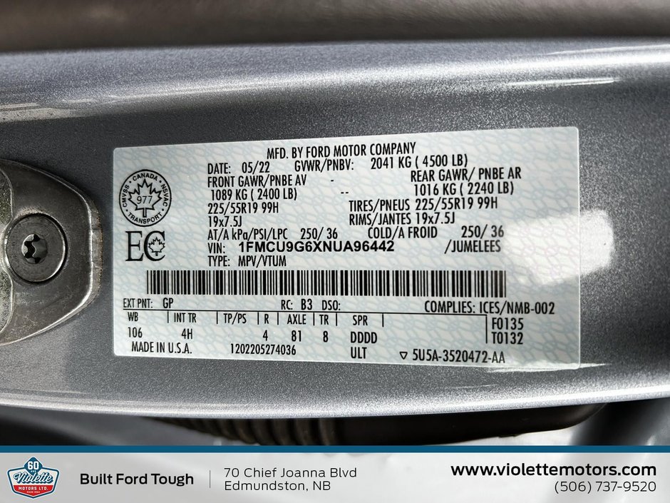 2022 Ford Escape SE