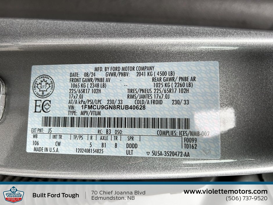 2024 Ford Escape Active