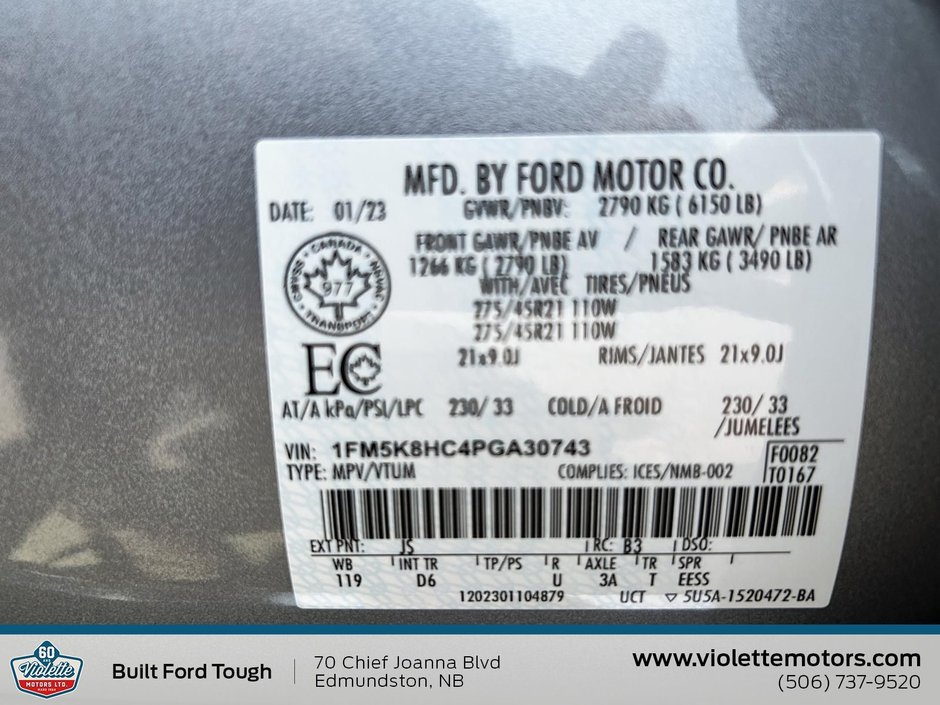 2023 Ford Explorer Platinum