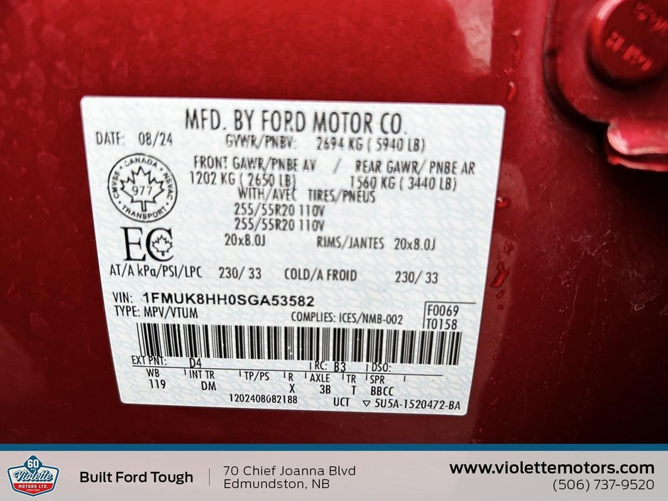 2025 Ford Explorer Platinum