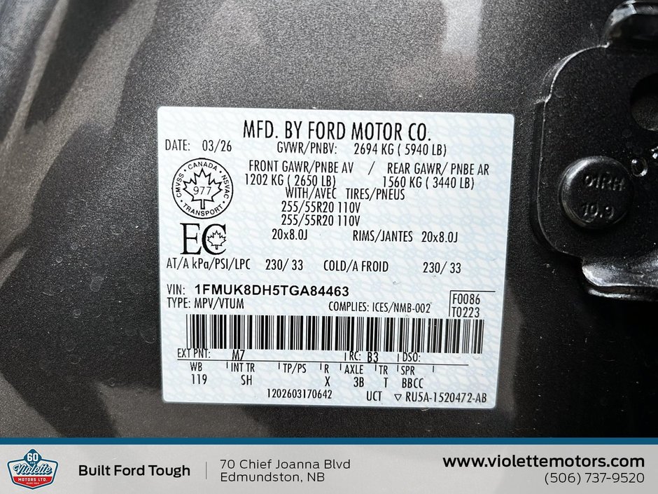 Ford Explorer Active w/200A Pkg 2026